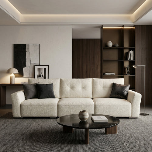 Asturias Sofa — High-Contrast Contemporary room render (SOFA-015)