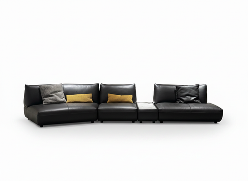 Barcelona Sofa — studio white