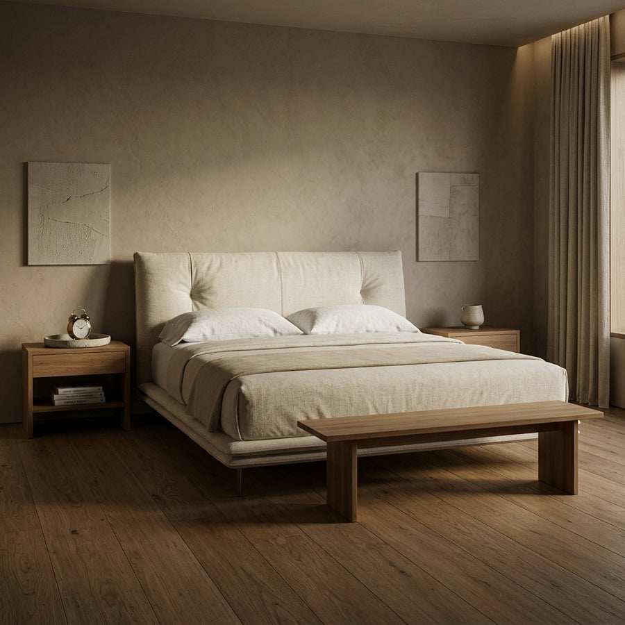 Cambridge Soft Bed — handcrafted designer beds